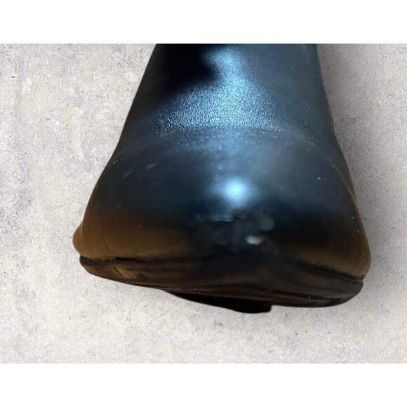 A New Day Womens Size 11 Faux Leather Cullen Ankle Boots Side Zip Block Heel - Picture 6 of 9